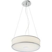 Lampadario Lampada CASSABLANCA 40 a sospensione cromo 230V 2GX13 22+40W