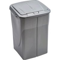PATTUMIERA per RACCOLTA DIFFERENZIATA Colore ANTRACITE 45 Litri ECOBIN 37x36x51 cm 45 Litri Colore Antracite