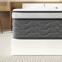 DEWINNER Materasso 80x190 cm – 7 zone, molle insacchettate e schiuma, altezza 30 cm. Confortevole, traspirante, durezza media. Certificazione OEKO-TEX