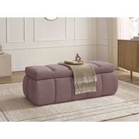 BOBOCHIC - Bout de lit DENALI tissu lisse Rose