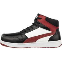 Puma Frontcourt BLK/WHT/RED Mid S3L ESD FO HRO SR Sicherheitshochschuhe - 44 EU