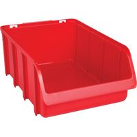 Bac De Rangement Rouge 18.2l Rangement Robuste Et Visible - Tood