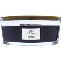 WoodWick Ellipse Hinoki Dahlia Duftkerze Violett