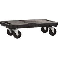 Pedana carrellino con ruote nera 48x29x4 cmARTPLAST DOLLY L4829N - portata 300 kg