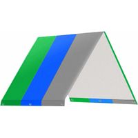 Children's Play Shelter, Replacement Sun Shade, Waterproof Trap Cover, 132 x 226 cm