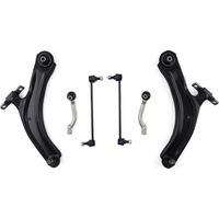 2 QUERLENKER 2 KOPPELSTANGE 2 SPURSTANGE VORDERACHSE FOR NISSAN QASHQAI +2 J10