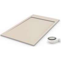 Receveur de douche extra plat PREMIUM AMBIENTE Beige clair 80X150