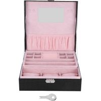 Boîte à Bijoux pour Boucles d'Oreilles, Bracelets et Montres - Idée Cadeau Mariage