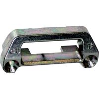 Ferco – Gâche pour crémone double PVC 55x21,5mm – Installation simple et rapide – Sécurité renforcée – Compatible fenêtres PVC
