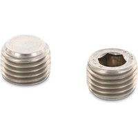 Bouchon mâle hexagonal creux à visser Clé de 10 1/2" 10X11.4 Inox A2-5 pièces