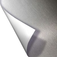 ARGENTO SPAZZOLATO - Film décoratif adhésif largeur 122 cm - Dimension : 122x100 cm