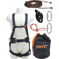 Comfort T.1 FRENEHARD Gurtzeug-Set 10m Seil + 2 Verbinder + Ring Gurtband + Tasche - QSFEPI101/105