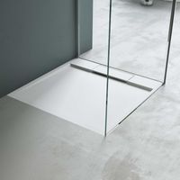Mai & Mai Duschwanne Duschtasse aus Mineralguss BxTxH: 75x75x4cm Mineralgusswanne Weiß Matt inkl. Ablaufgarnitur02 Geoma04