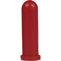 5 Tétines rouge pour veau 10cm