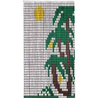 TENDA ANTIMOSCHE A PIASTRINE DIS.'8006' 100x220 cm