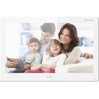 Monitor supervisore Bianco WiFi IP TFT touch 1024x600 10 pollici per videocitofono HIKVISION 305303100