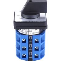 Interrupteur rotatif à came 3 positions 690V 25A pour commutation universelle