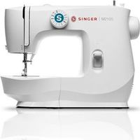 Machine à coudre Singer M2105 - 13 points - Blanc - Décoratifs - Simplifié - Molette