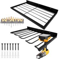 royaluxe-Support Mural pour Outils Electriques, Porte Outils Mural, Support D'outils Electriques, Organiseur D'outils Electriques, Support Mural pour Perceuse de Garage, Rangement Outils Mural