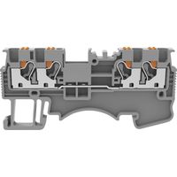 Degson DS1.5-QU-01P-11-00A(H) Durchgangsklemme Push-In-Klemme Grau 1 St.