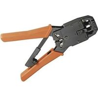 Goobay 77267 Tenaza de engaste ergonómica naranja