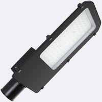 Farola LED 100W Harlem LED Chip OSRAM 3030 Negro 3000K Blanco Cálido