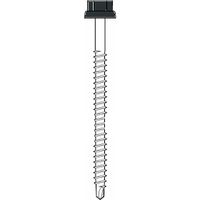 Zacrovis bois 6.5x150 ETANCO - Tête ral 7016 gris anthracite - 100 pièces - 551234236