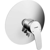 Hansa Mix - Badewanne Einhebelmischer - Unterputz, chrom 01849183