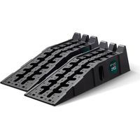 VOUNOT Levelling Ramps, 2 Pack Motorhome Levellers, 91x30.5x22cm, Black