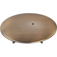 Couvercle laiton bronze pour bonde de douche Low Round Tecom
