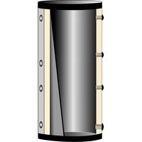 WT 0, 1000 Liter, EcoDual-Solarspeicher Pufferspeicher Kombispeicher Warmwasserspeicher