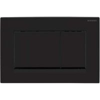 Geberit Sigma20 (ex Sigma30) Betätigungsplatte für 2-Mengen-Spülung Square schwarz matt 115.883.16.1