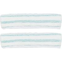 Lot de 4 tampons de nettoyage en microfibre polaire compatibles avec lave-vitres pour Leifheit M 51164