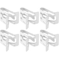 50pcs Car Interior Decorative Panel Metal Fixing Clip 11588650for Car Dashboard Console Decorative Frame