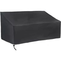 2/3/4 seater garden bench cover, waterproof, windproof, UV resistant, very durable, for garden bench, terrace, loveseat (162 x 66 x 89 cm)