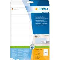 Adressetikett PREMIUM 99,1 x 38,1 mm (B x H) Papier weiß 350 Etik./Pack.