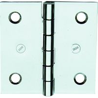 Nautisches Edelstahlscharnier Art.850in mm.40hx30 fester Stift 12 Stk.- Ruheraum