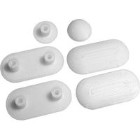 Set runde Puffer für WC-Sitze SELLES Antibes und Equipage