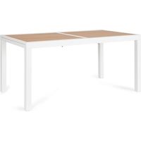 Esstisch 160-240x90 weiß