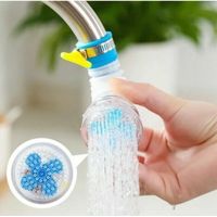 Tragbarer Düsenversteller mit 360°-Schwenkdüse, Spritzschutzfilter und Blaufilter