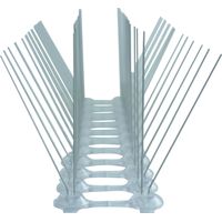 Elemento decorativo de jardín Edialux solupic 4 policarbonato acero 2 piezas