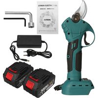 Insma – Sécateur électrique sans fil 3000W – 4 vitesses de coupe 10/15/20/30mm – 2 batteries 22.900mAh – Moteur sans balais