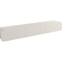 Mobilier1 – Meuble TV Kingston 179 – Largeur 240 cm – Hauteur 34 cm – Profondeur 36 cm – Matériau stratifié – Fabriqué en Union Européenne