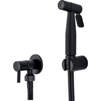 Edelstahl-Toilettensprüher für Badezimmer, Toilettentasche, Bidet, Toilettenpapier, Windelreinigungs-Sprühset