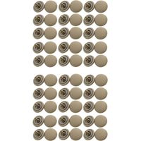 60 Pièces Voiture Plafond Tissu Vis de Fixation Toit de Voiture Boucle Fixe Snap Rivets Retenue Beige