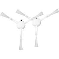Repuestos y accesorios para la aspiradora robot Xiaomi X10: cepillo principal, cepillo lateral, filtro HEPA, paño de limpieza y bolsas para el polvo.
