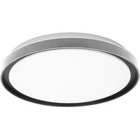 Plafón 60W 3000-4200-6500K Blanco Negro 7x50x50cm 5400lm Con Remoto BIANCA