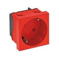 OBO BETTERMANN 6120079 BLOC D'ALIMENTATION SIMPLE (L X H X P) 45 X 45 X 42 MM ROUGE