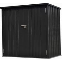 Werka Pro – Abri de jardin métal 1,3m2 – Dimensions 1.47x0.86m – Hauteur 1.34m – Construction robuste en métal – Pour espaces extérieurs confinés