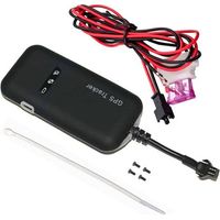 Lntyq Traceur GPS, dispositif de localisation en temps réel, fonction d'alarme antivol, design de suivi compact, outil de sécurité du véhicule pour voiture, moto, remorque, voyage, camion, zones scol